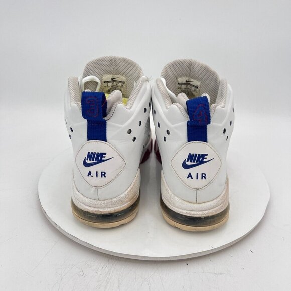 Nike Air Max Barkley Hyperfuse Mid Men Size 8 488119-106 Red Blue White Shoes - Picture 5 of 11